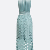 Vestido midi Céline de cerimónia elegante