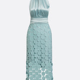 Vestido midi Céline de cerimónia elegante