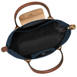 Longchamp - Tote Médio Le Pliage, Azul-marinho