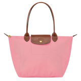 Longchamp - Tote Médio Le Pliage, Marshmallow