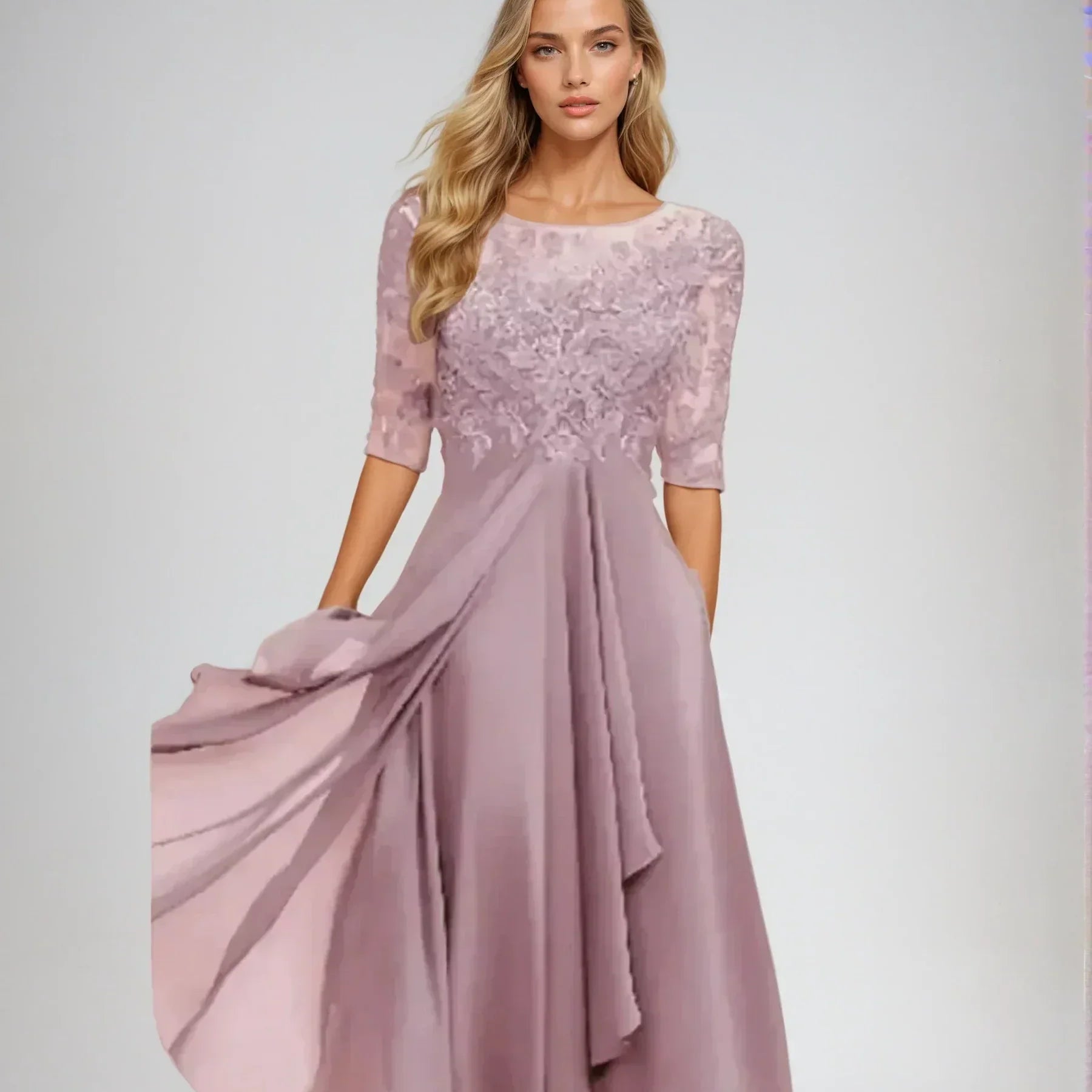 Margarida - Vestido elegante de renda