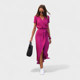 Lírio Rosa - Vestido Boho Chic