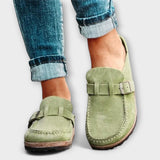 Mocassins Ortópedicos Femininos com Fecho Decorativo
