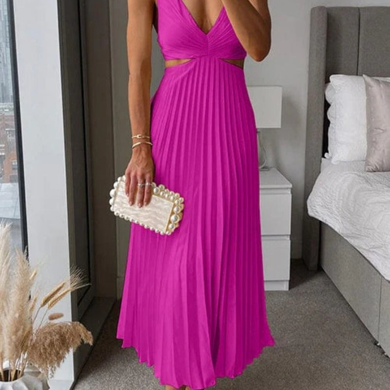 Abendkleid Damen elegantes Midikleid | Kleid Hochzeitsgast
